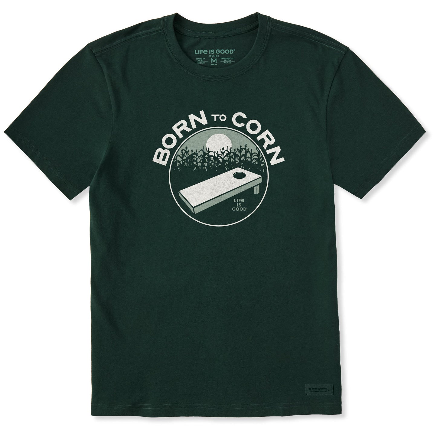 Men's Born to Corn Short Sleeve Crusher Tee