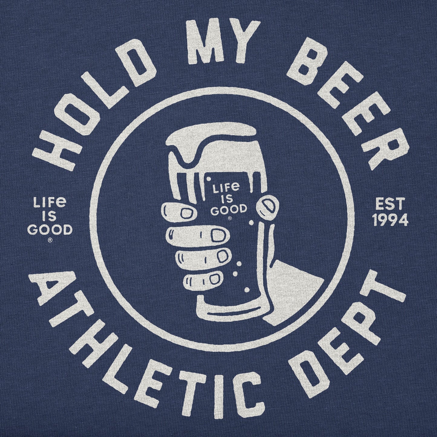 Men's Hold My Beer Athletic Dept Short Sleeve Tee