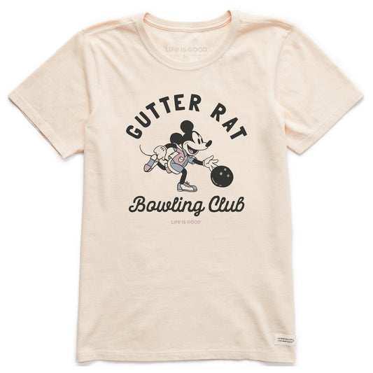 Women's Gutter Rat Bowling Club Short Sleeve Crusher Tee