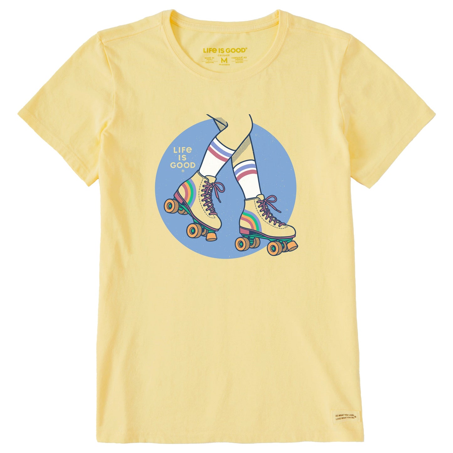 Women's Roller Skates Short Sleeve Crusher Tee