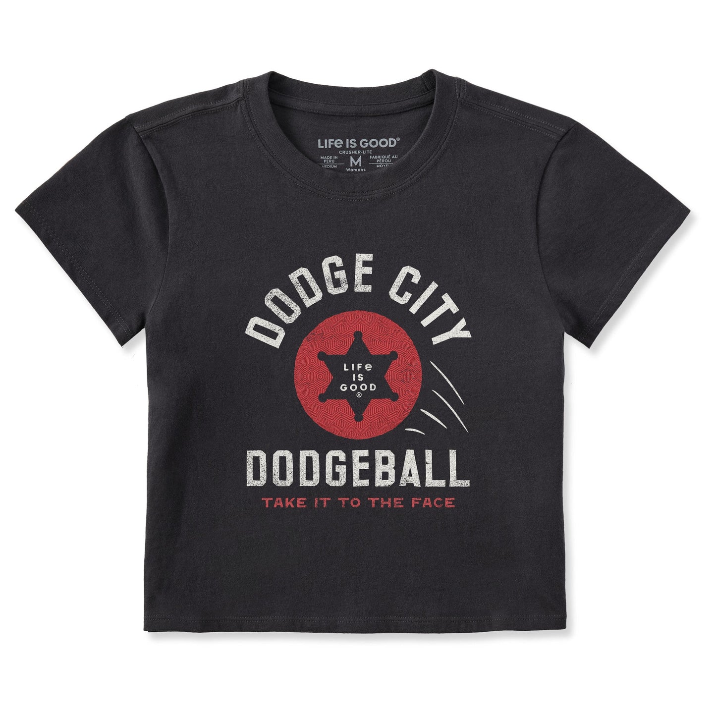 Women's Dodge City Dodgeball Crusher-LITE Shrunken Tee