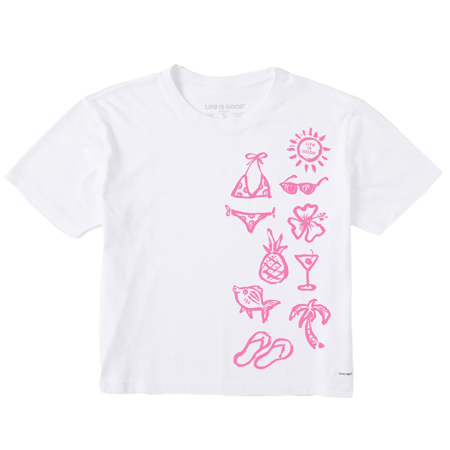 Women's Summer Icons Short Sleeve Crusher Boxy Tee