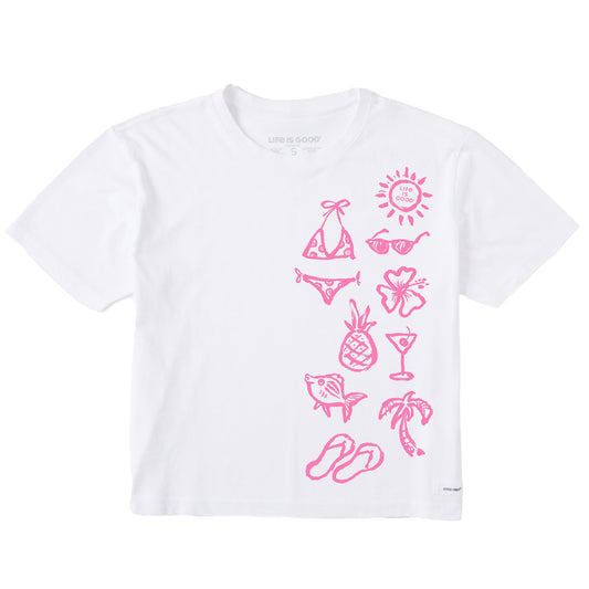 Women's Summer Icons Short Sleeve Crusher Boxy Tee