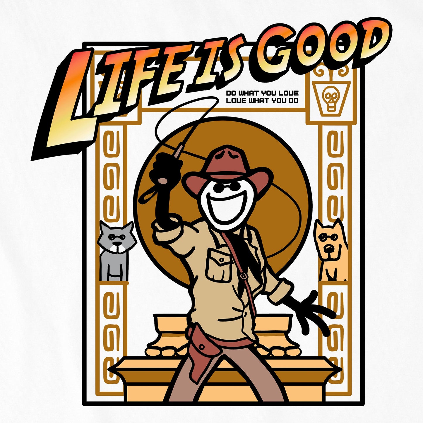 Men's Raider Jake Short Sleeve Crusher Tee