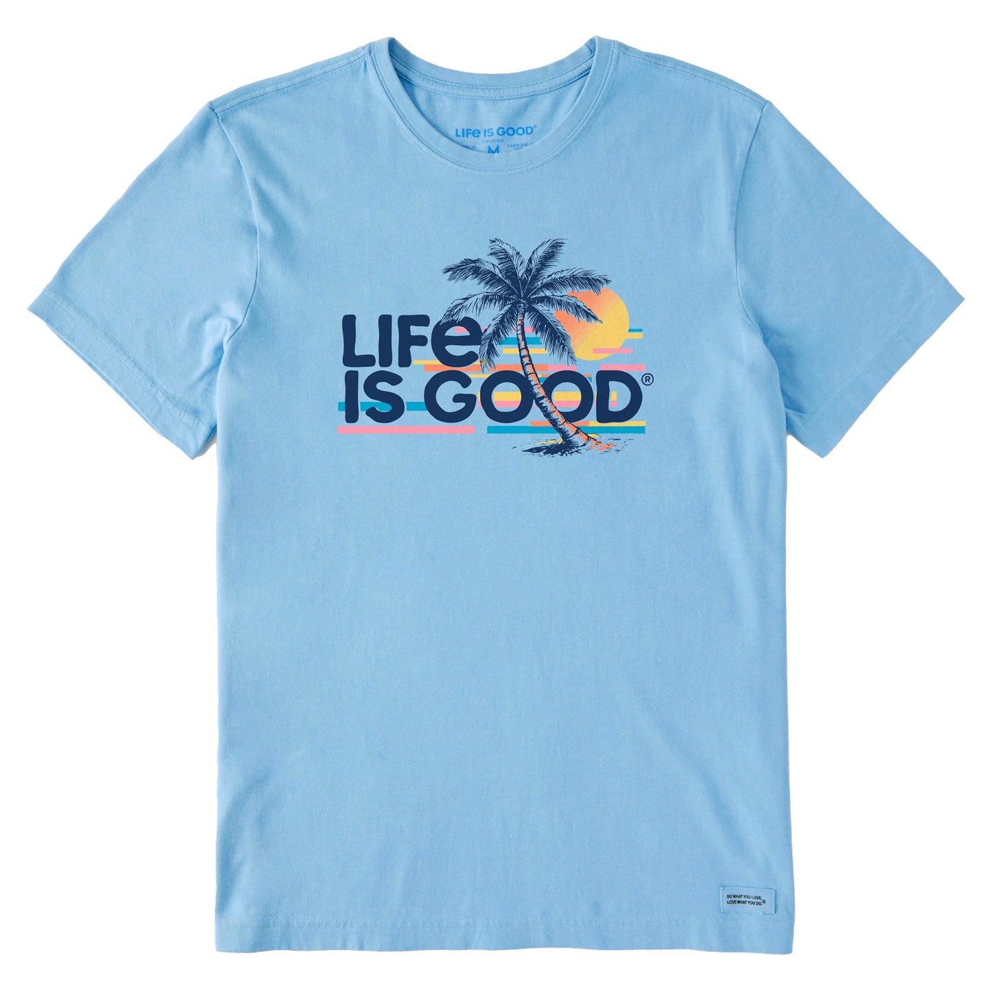 Men's Retro Palm Beach Short Sleeve Crusher Tee