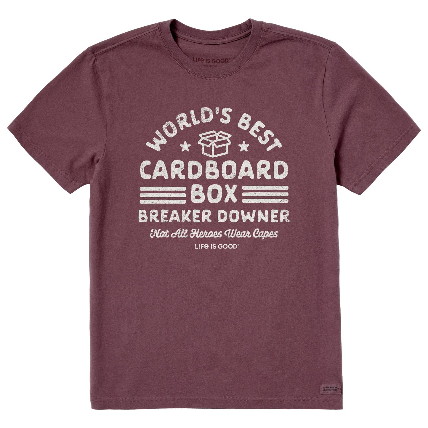 Men's Cardboard Box Breaker Downer Short Sleeve Tee