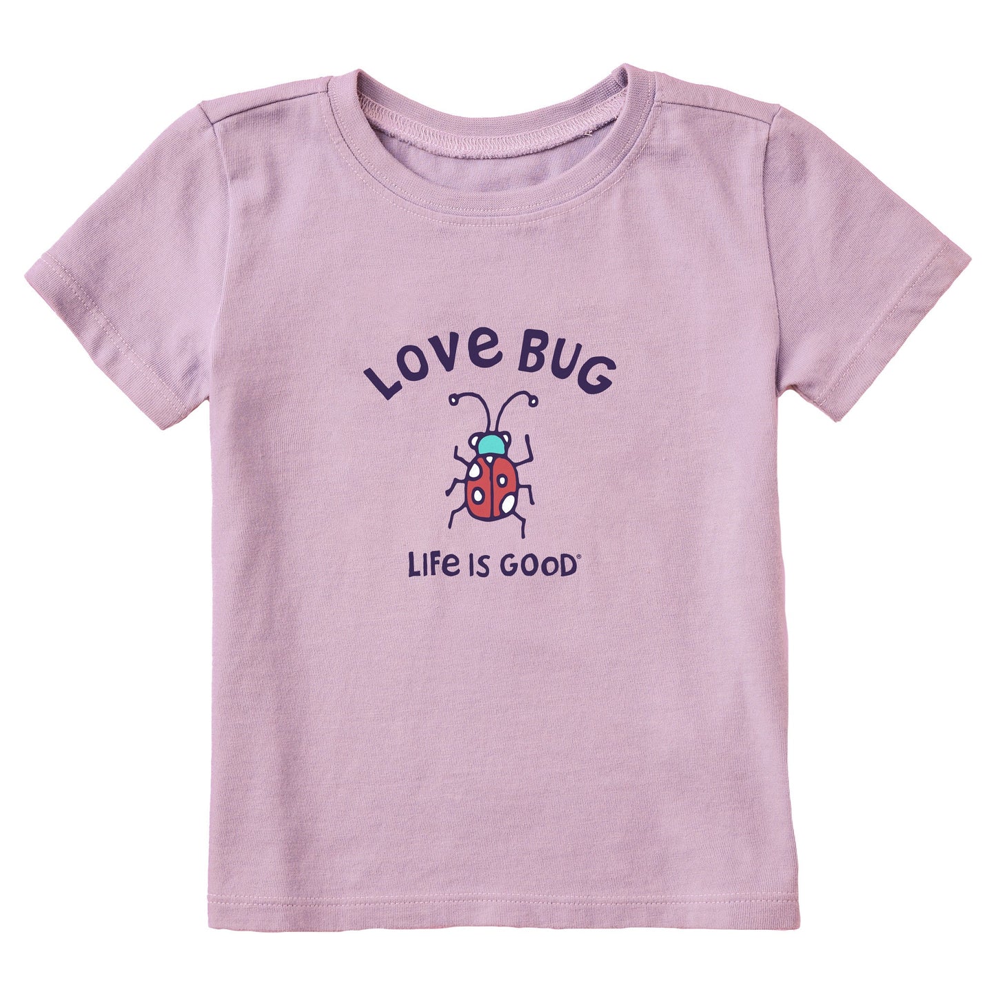 Toddler Buggy Love Bug Short Sleeve Crusher Tee