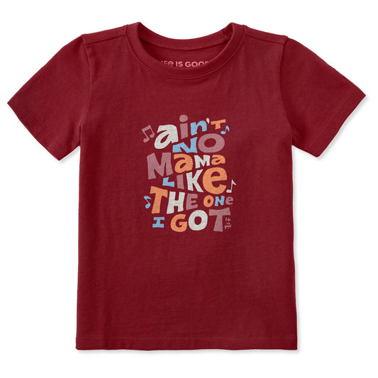 Toddler Ain't No Mama Short Sleeve Crusher Tee