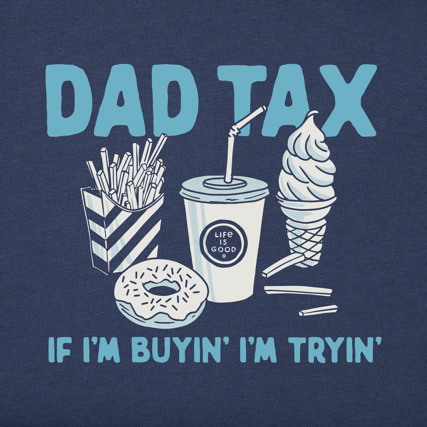 Men's Dad Tax Short Sleeve Crusher Tee