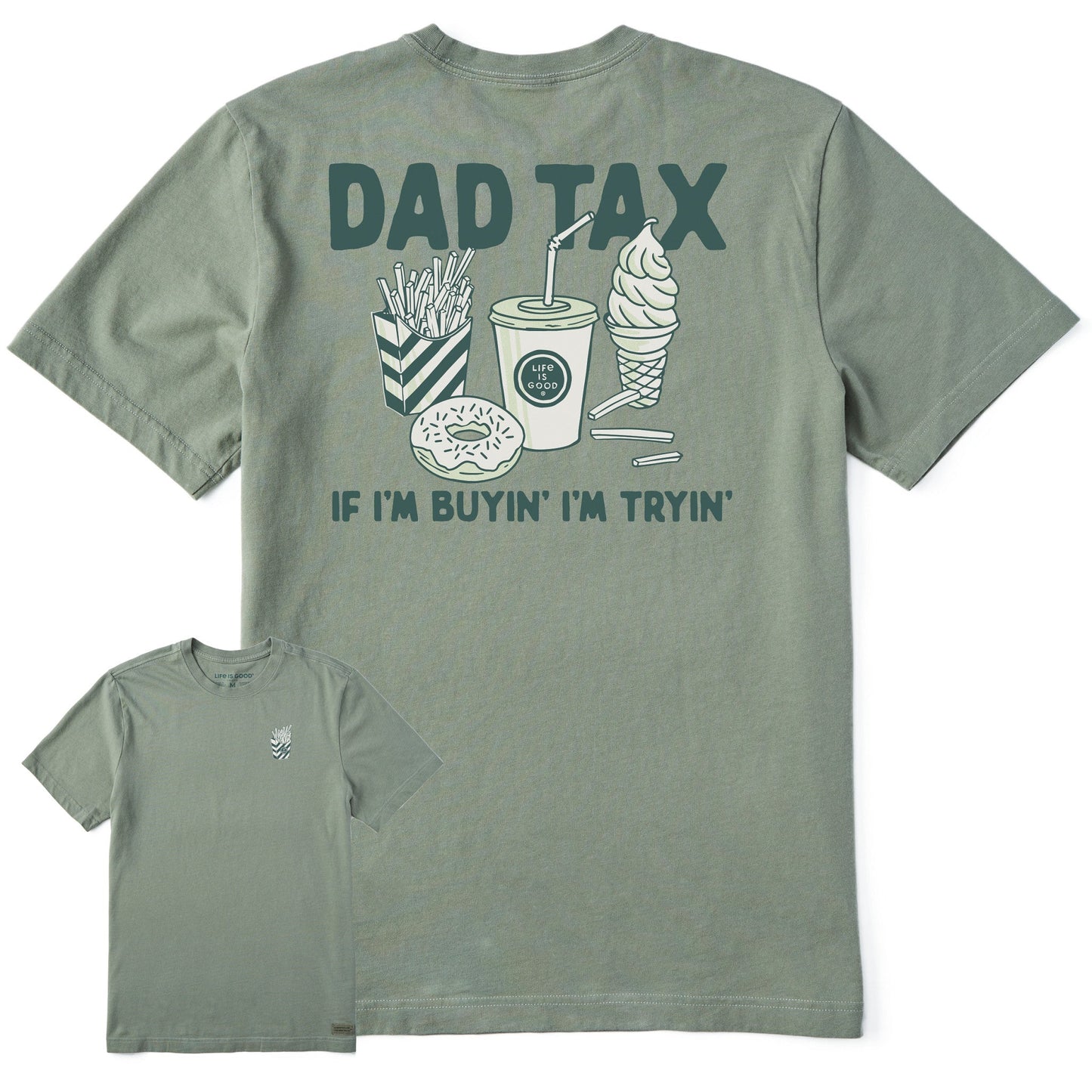 Men's Dad Tax Short Sleeve Crusher Tee