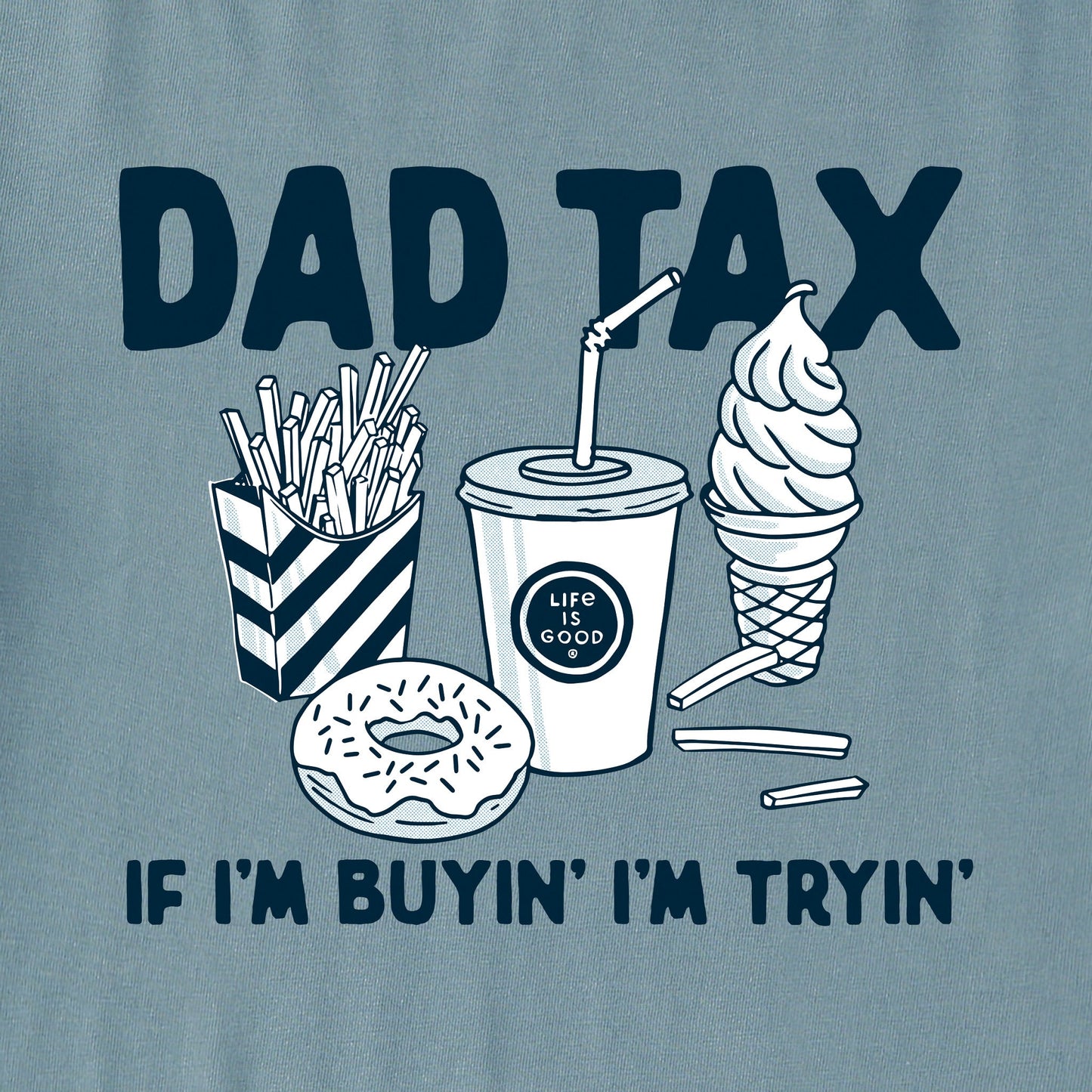 Men's Dad Tax Short Sleeve Crusher Tee