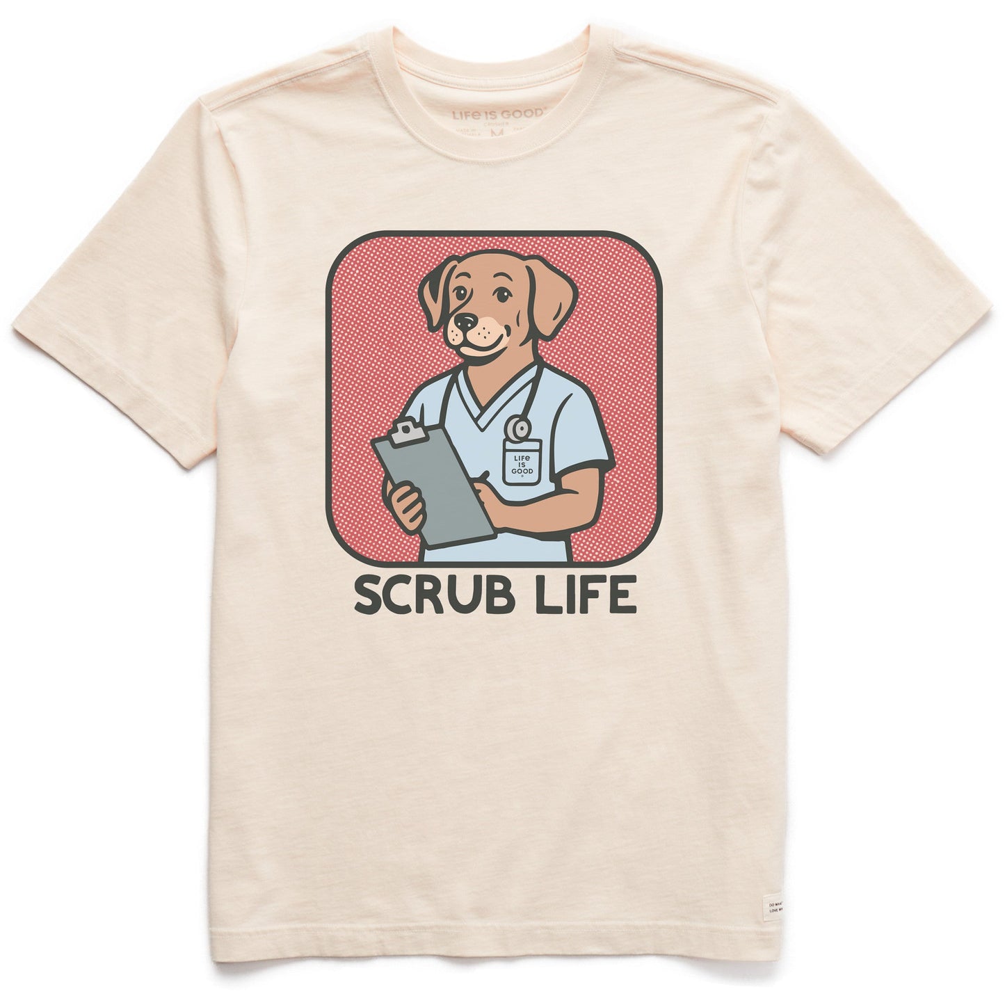 Men's Bert's Shirts Scrub Life Short Sleeve Crusher Tee