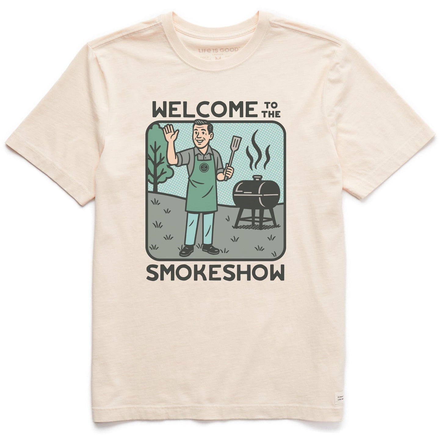 Men's Bert's Shirts Smokeshow Short Sleeve Crusher Tee
