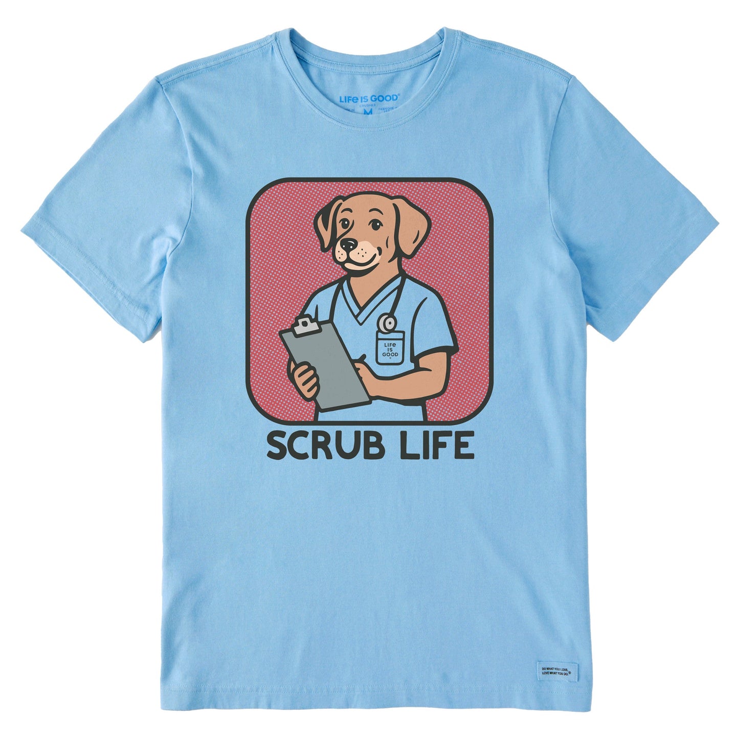 Men's Bert's Shirts Scrub Life Short Sleeve Crusher Tee