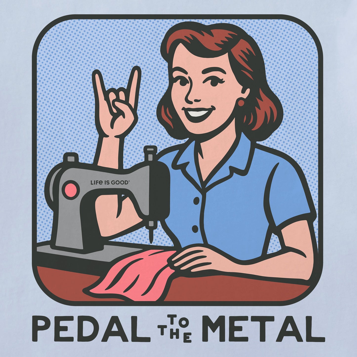 Women's Bert's Shirts Pedal to the Medal Short Sleeve Crusher Tee