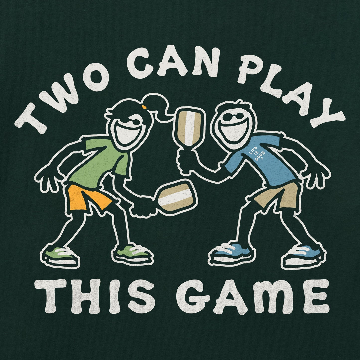 Men's Two Can Play This Game Pickleball Short Sleeve Crusher Tee