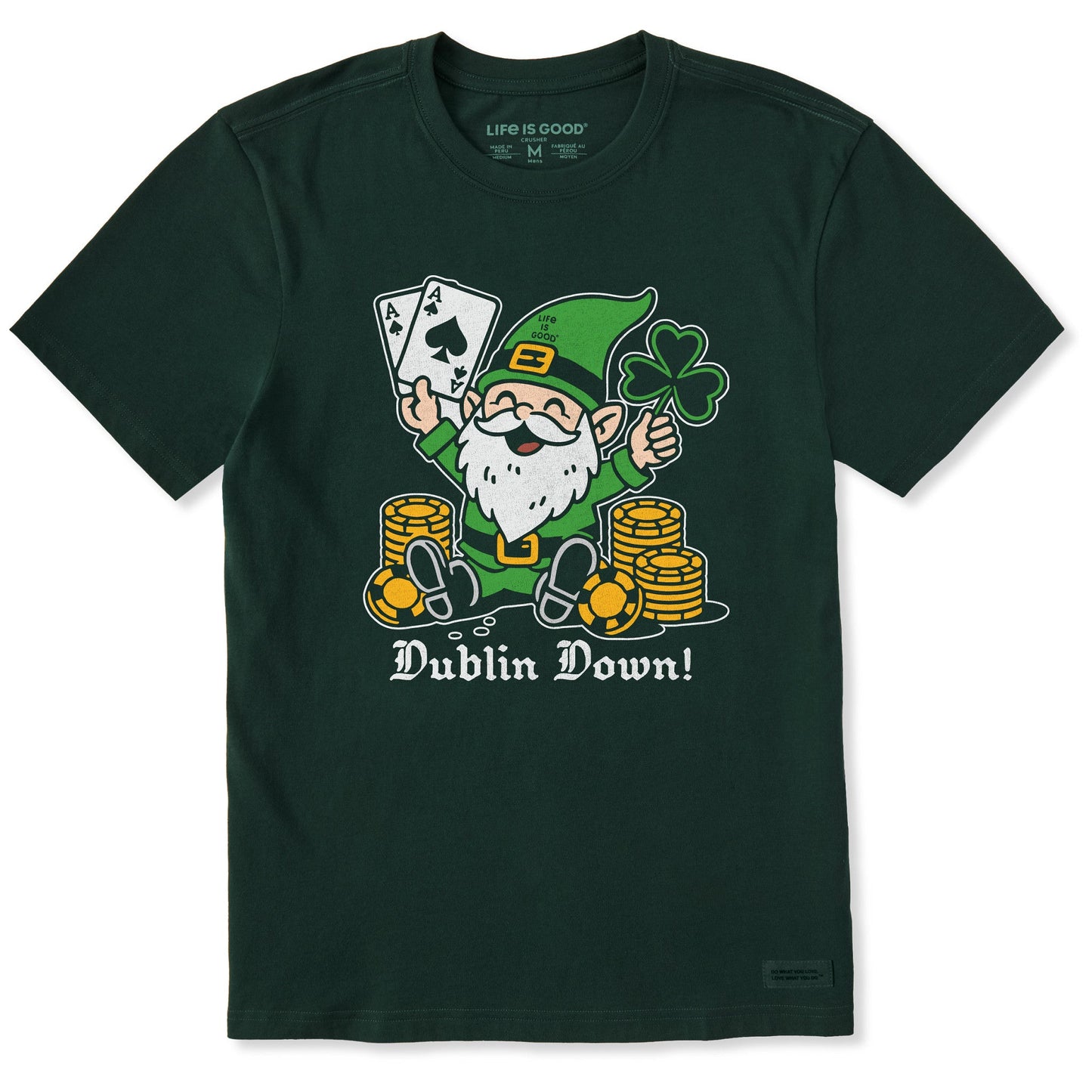 Men's Dublin Down! Short Sleeve Crusher Tee