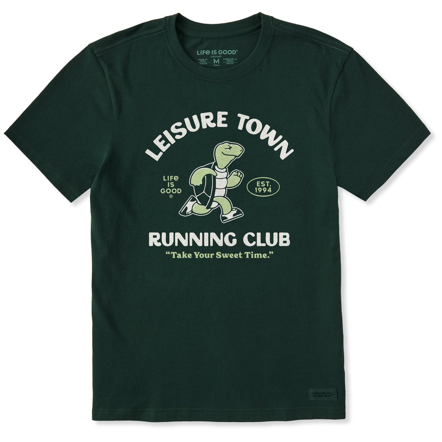 Men's Leisure Town Running Club Short Sleeve Crusher Tee
