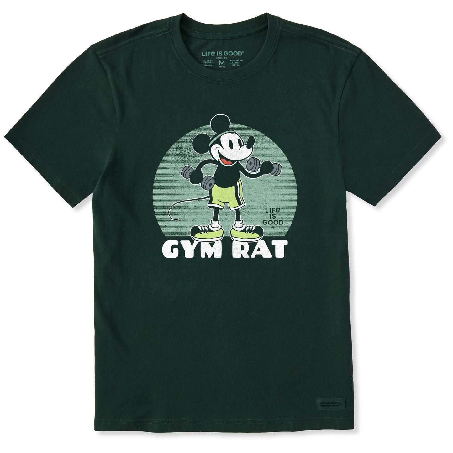 Men's Gym Rat Willie Short Sleeve Crusher Tee