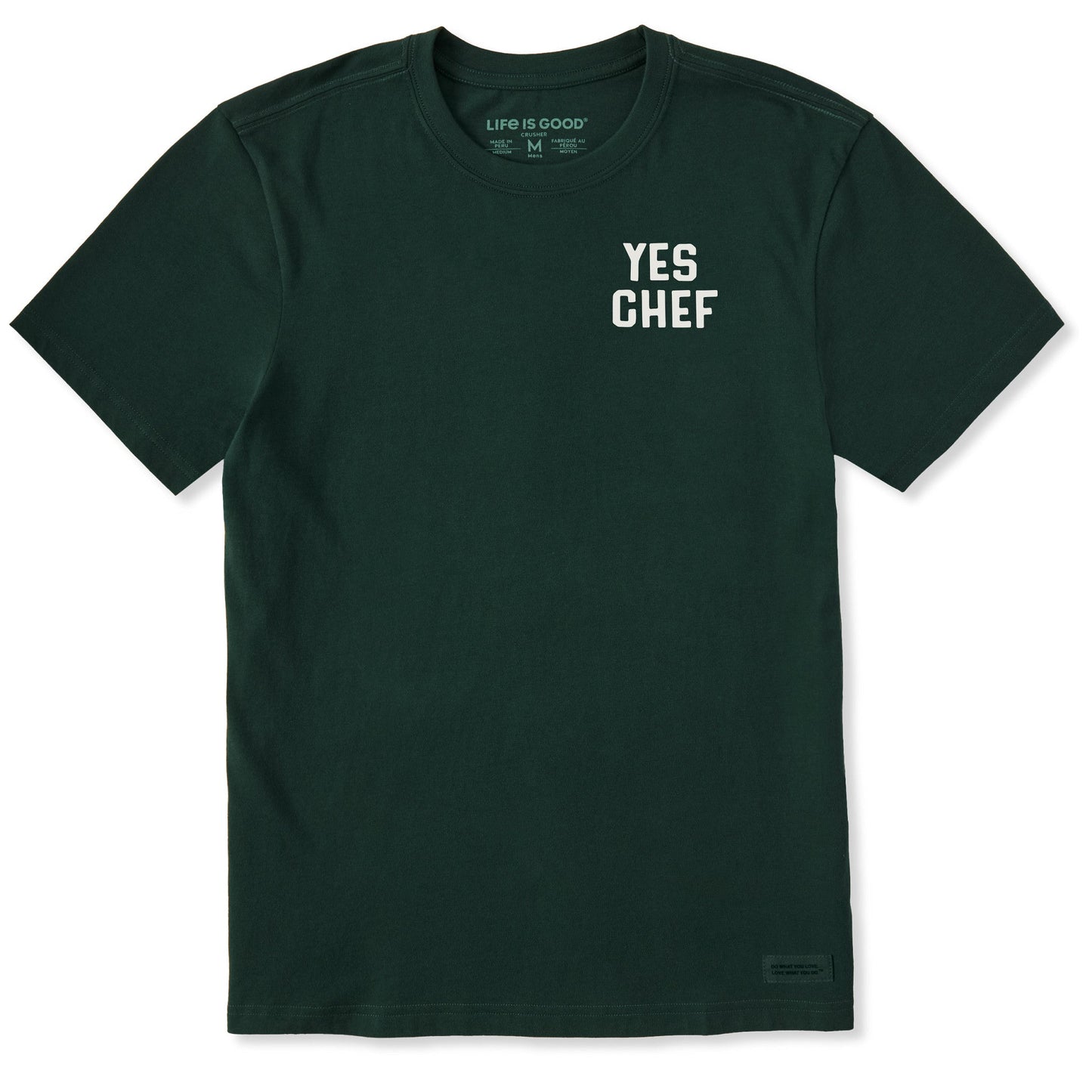 Men's Yes Chef Short Sleeve Crusher Tee