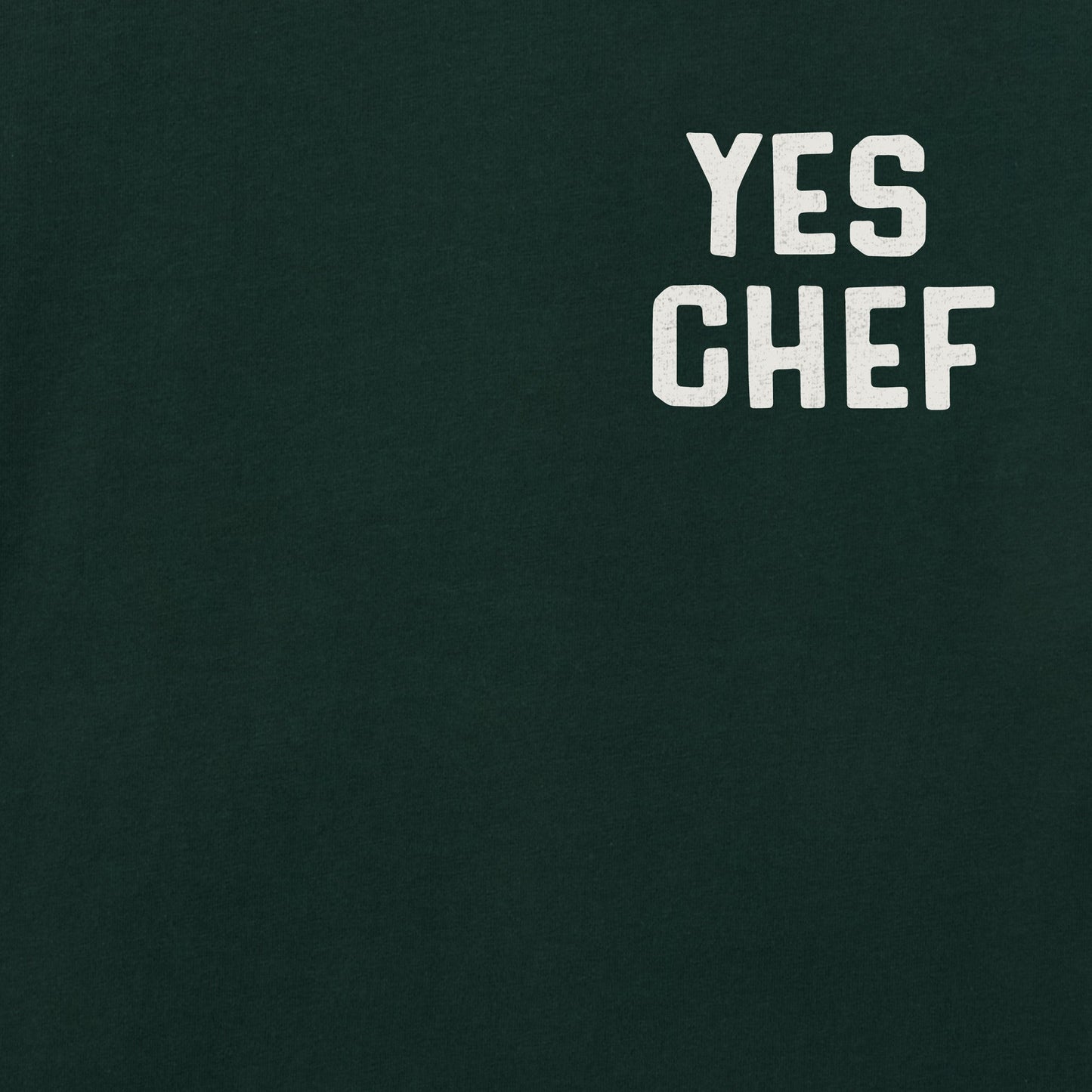 Men's Yes Chef Short Sleeve Crusher Tee