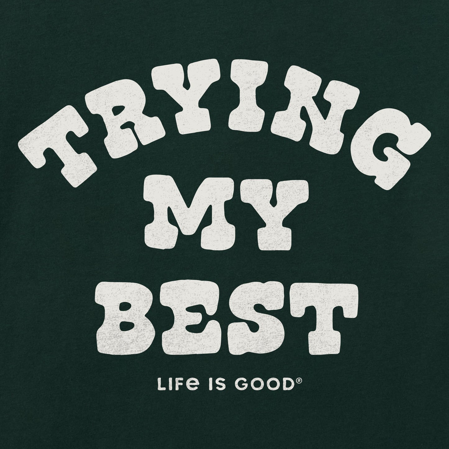 Men's Trying My Best Short Sleeve Crusher Tee