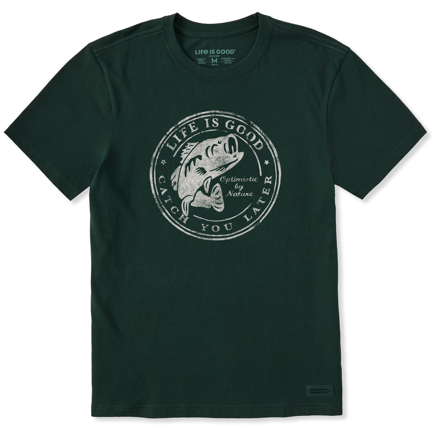 Men's Catch You Later Fish Short Sleeve Crusher Tee