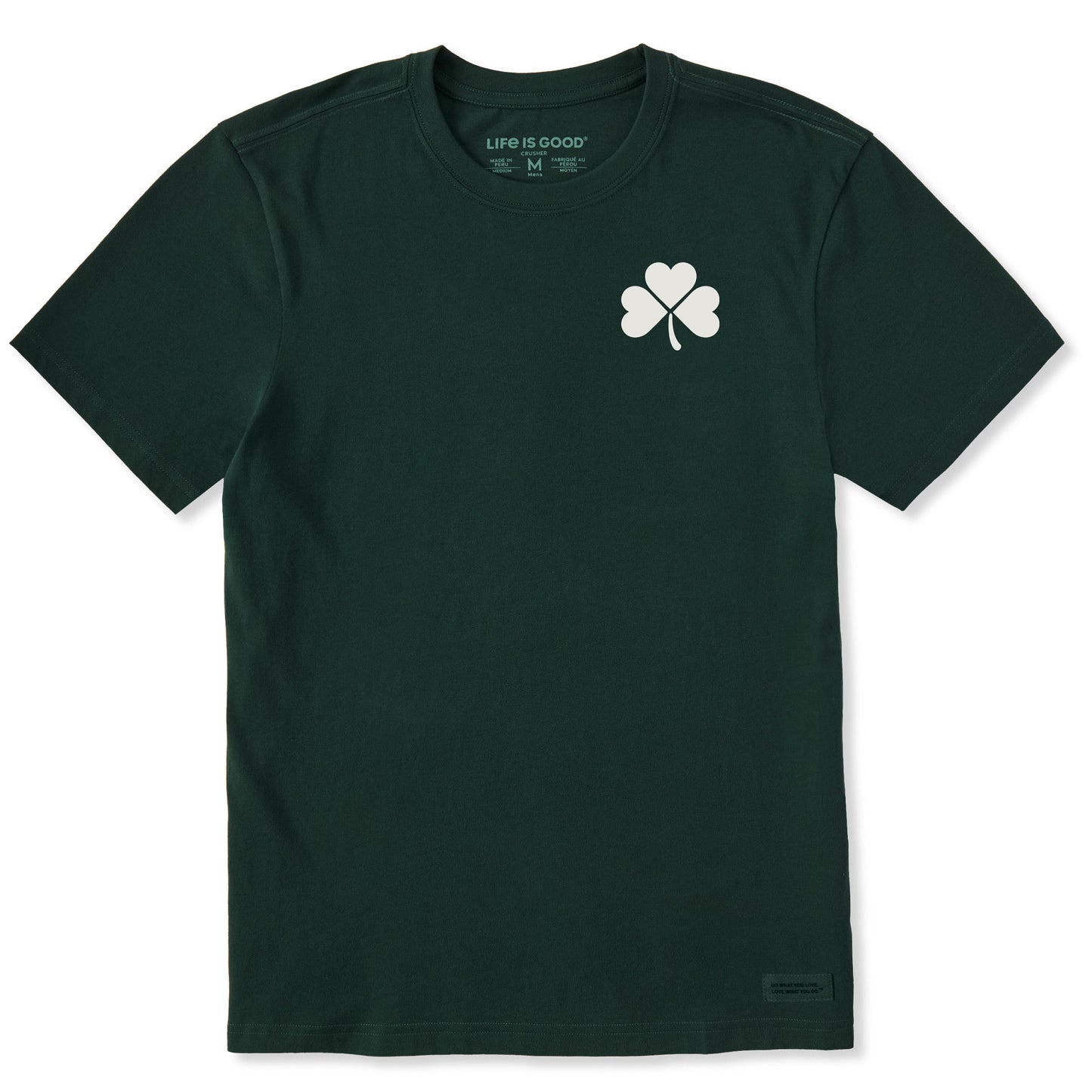 Men's Clean Clover Short Sleeve Crusher Tee