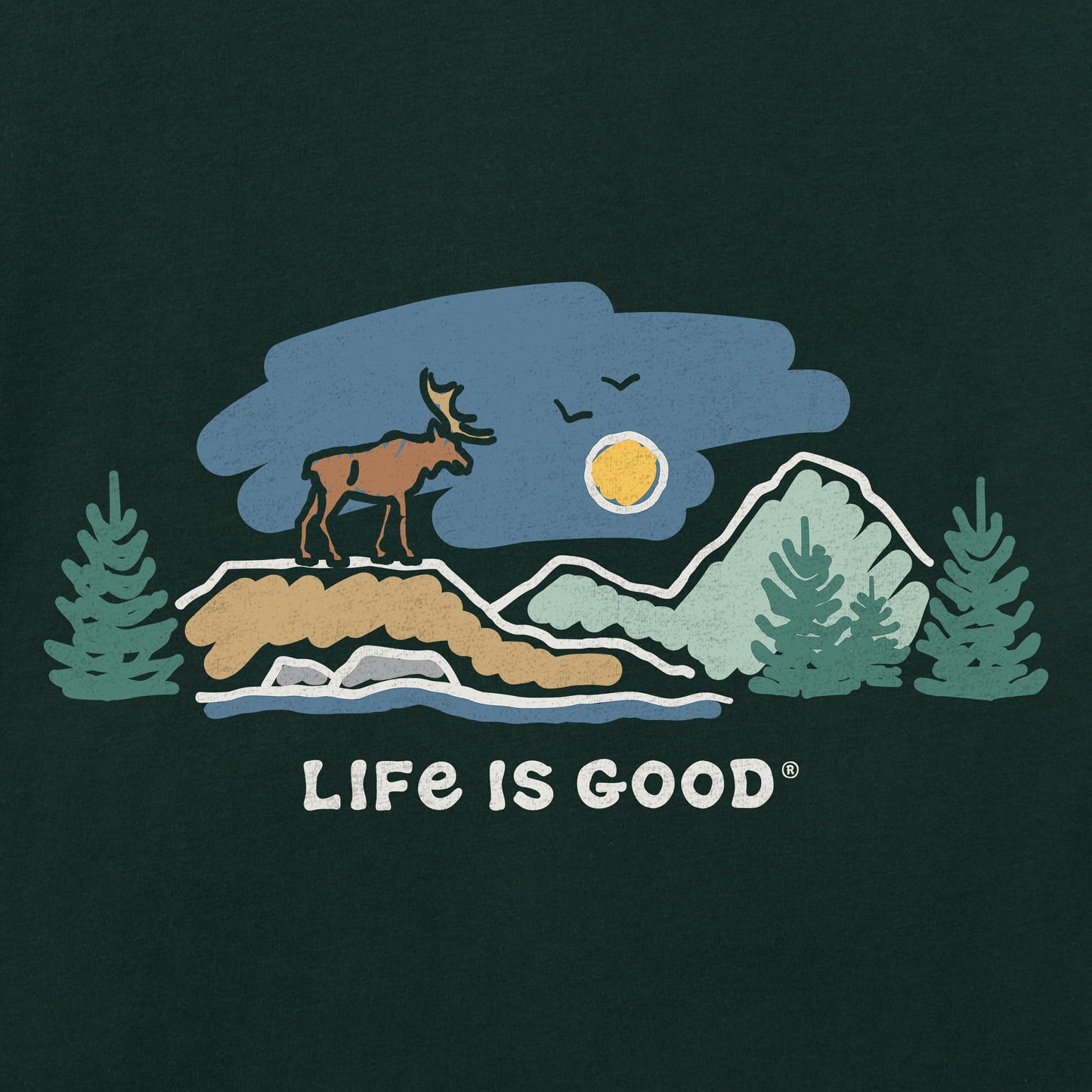 Men's Moose Mountain Vista Short Sleeve Tee