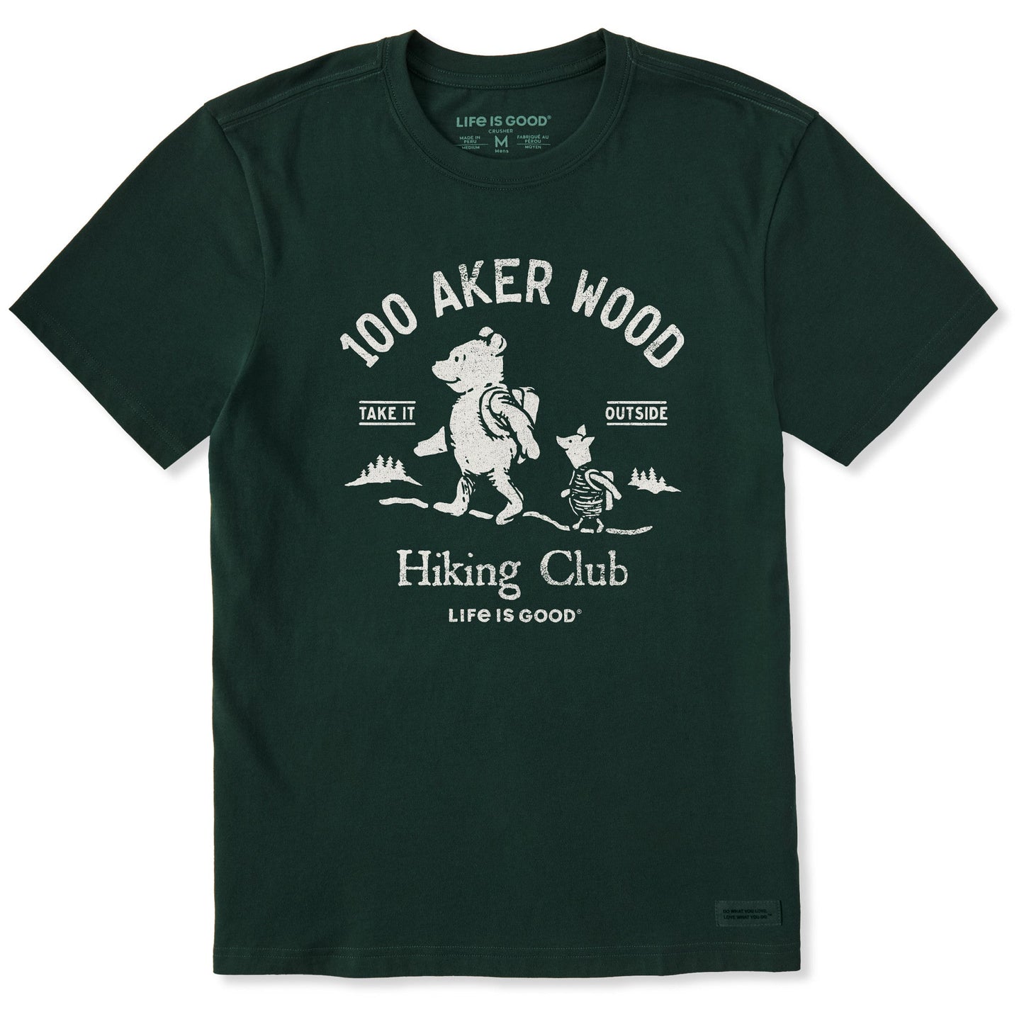 Men's 100 Aker Hiking Club Short Sleeve Crusher Tee
