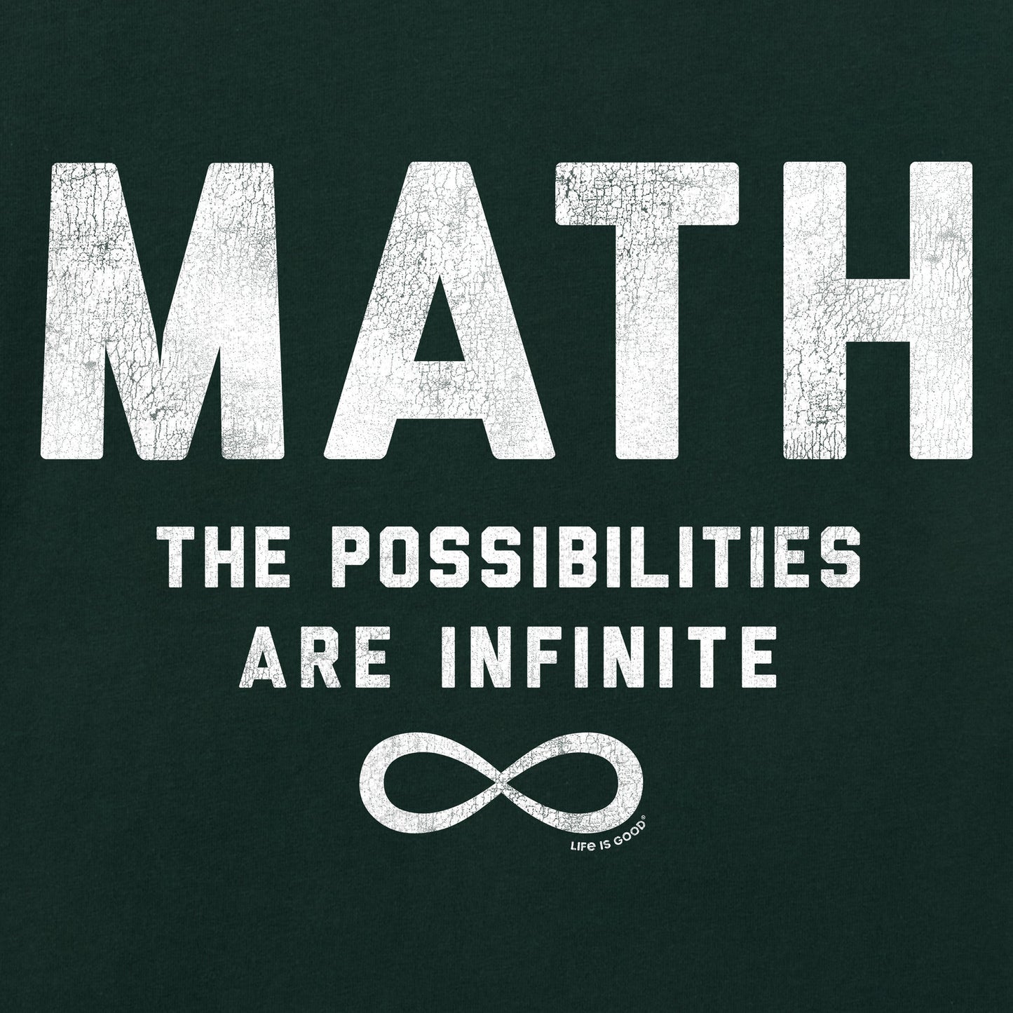 Men's Math Infinite Possibilities Short Sleeve Crusher Tee