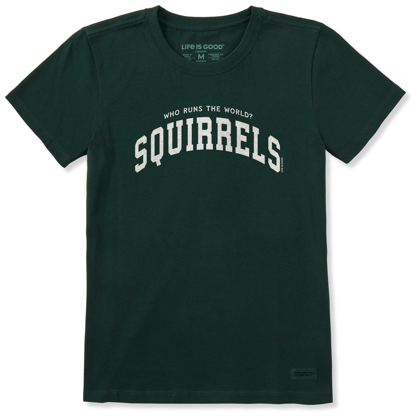 Women's Squirrels Arch Short Sleeve Crusher Tee
