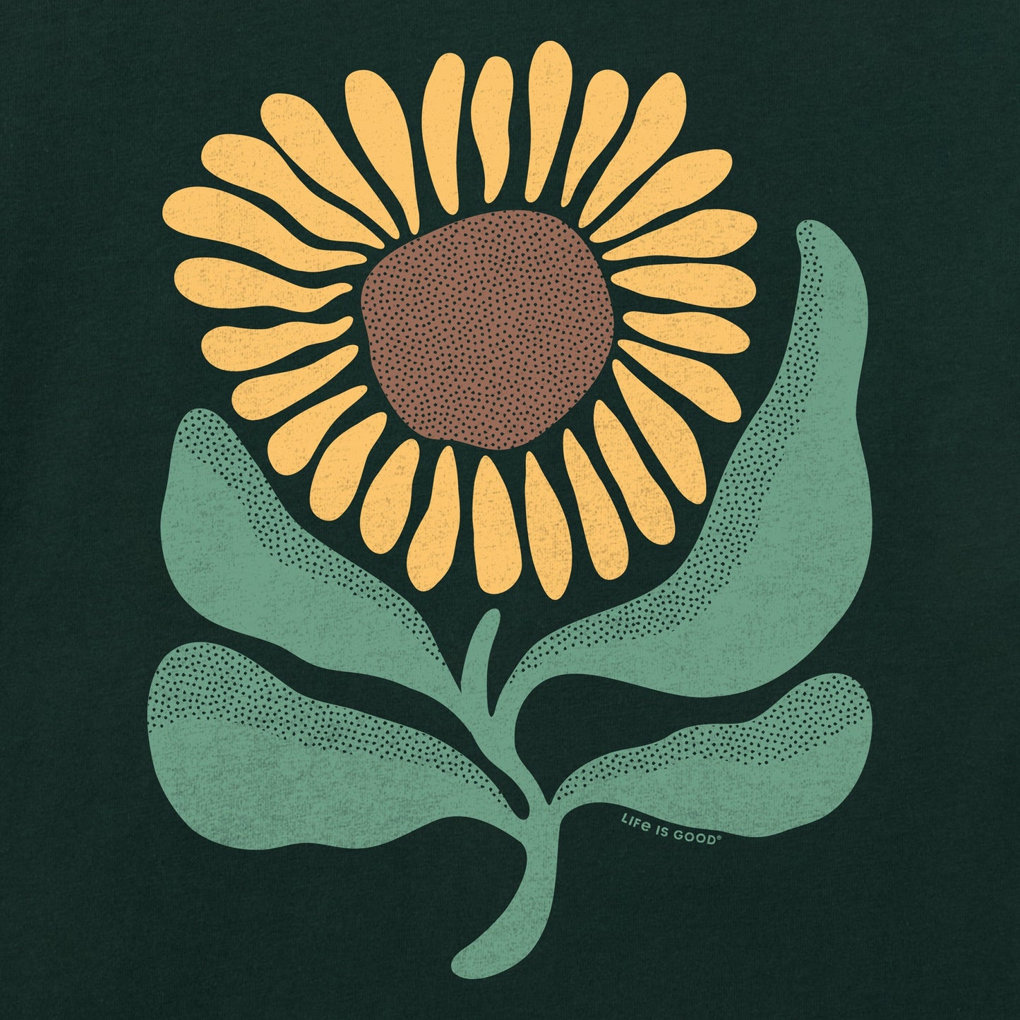 Women's Sunflower Rising Short Sleeve Crusher Tee