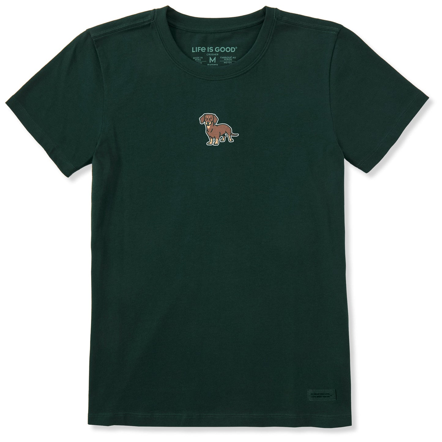 Women's Dachshund LC Short Sleeve Crusher Tee
