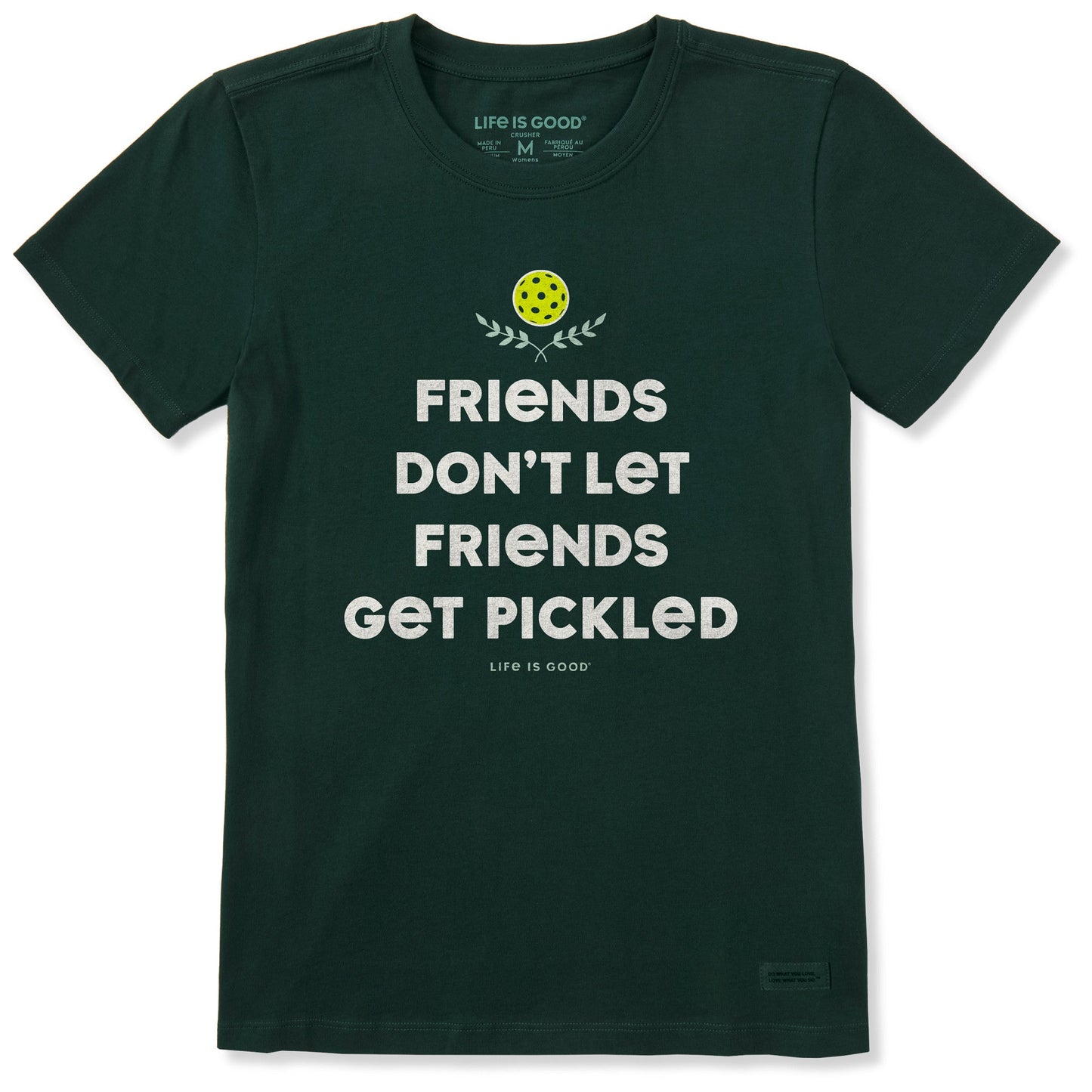 Women's Wordsmith Pickleball Pickled Short Sleeve Crusher Tee