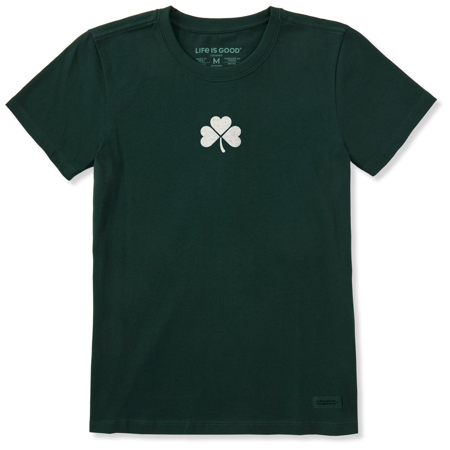 Women's Clean Clover Short Sleeve Crusher Tee