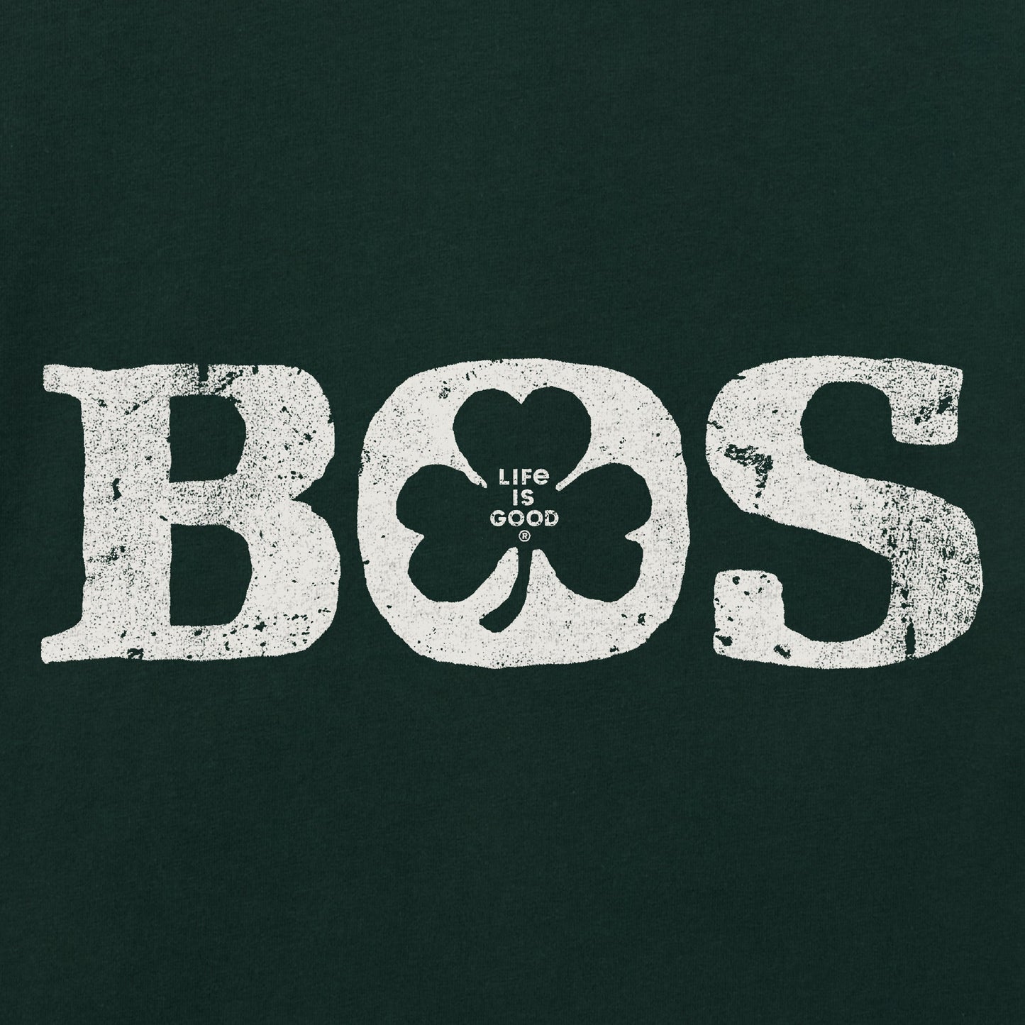 Women's Boston Shamrock Short Sleeve Crusher Tee