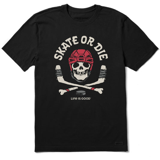 Men's Skate or Die Hockey Short Sleeve Tee