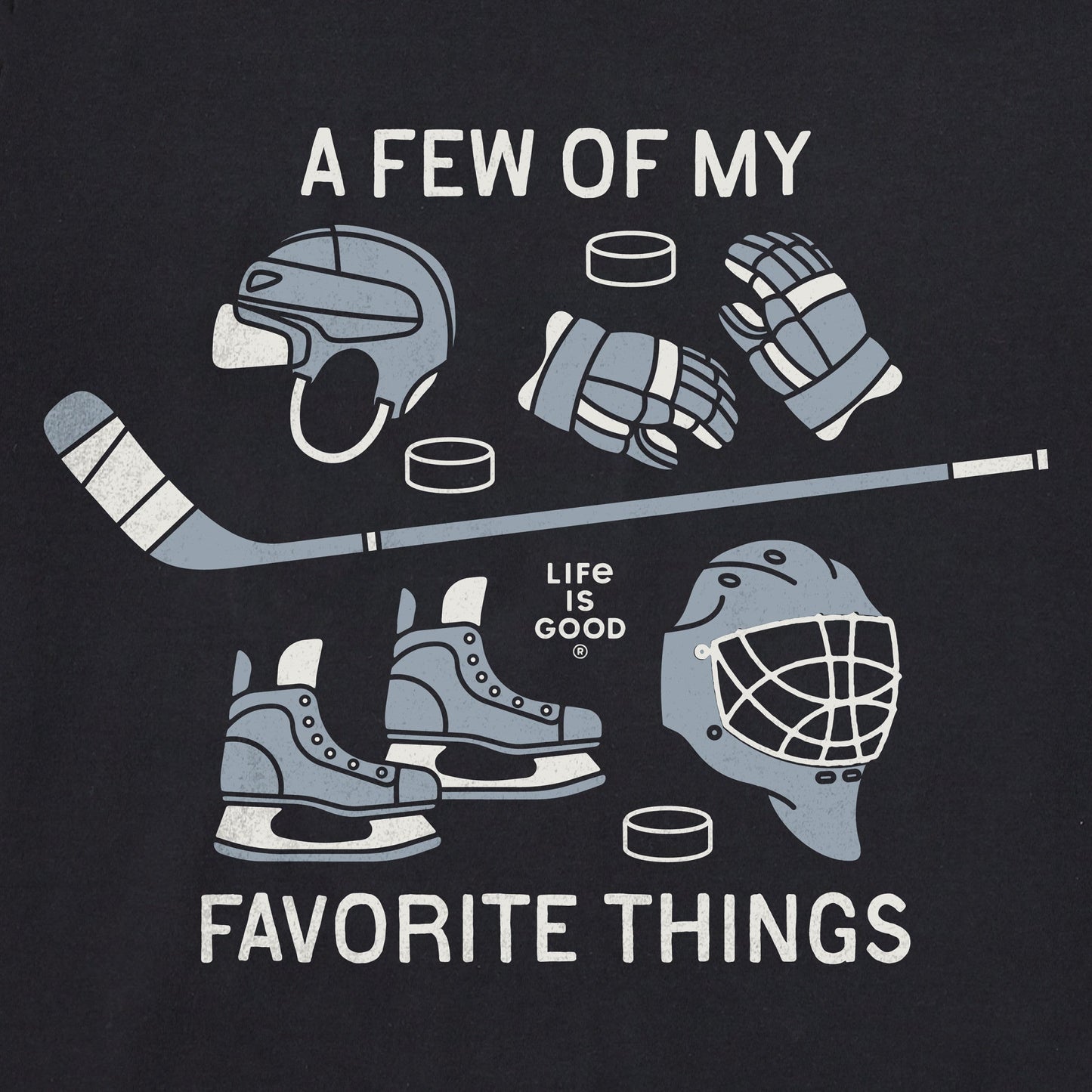 Women's A Few of My Favorite Hockey Things Short Sleeve Tee