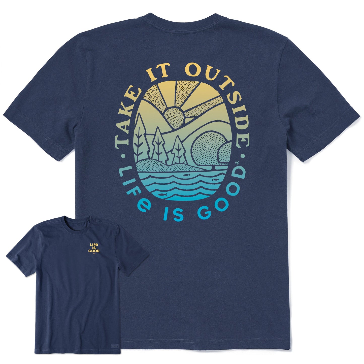 Men's Take it Outside Scenic Short Sleeve Tee