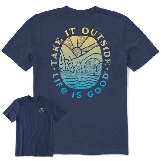 Men's Take it Outside Scenic Short Sleeve Tee