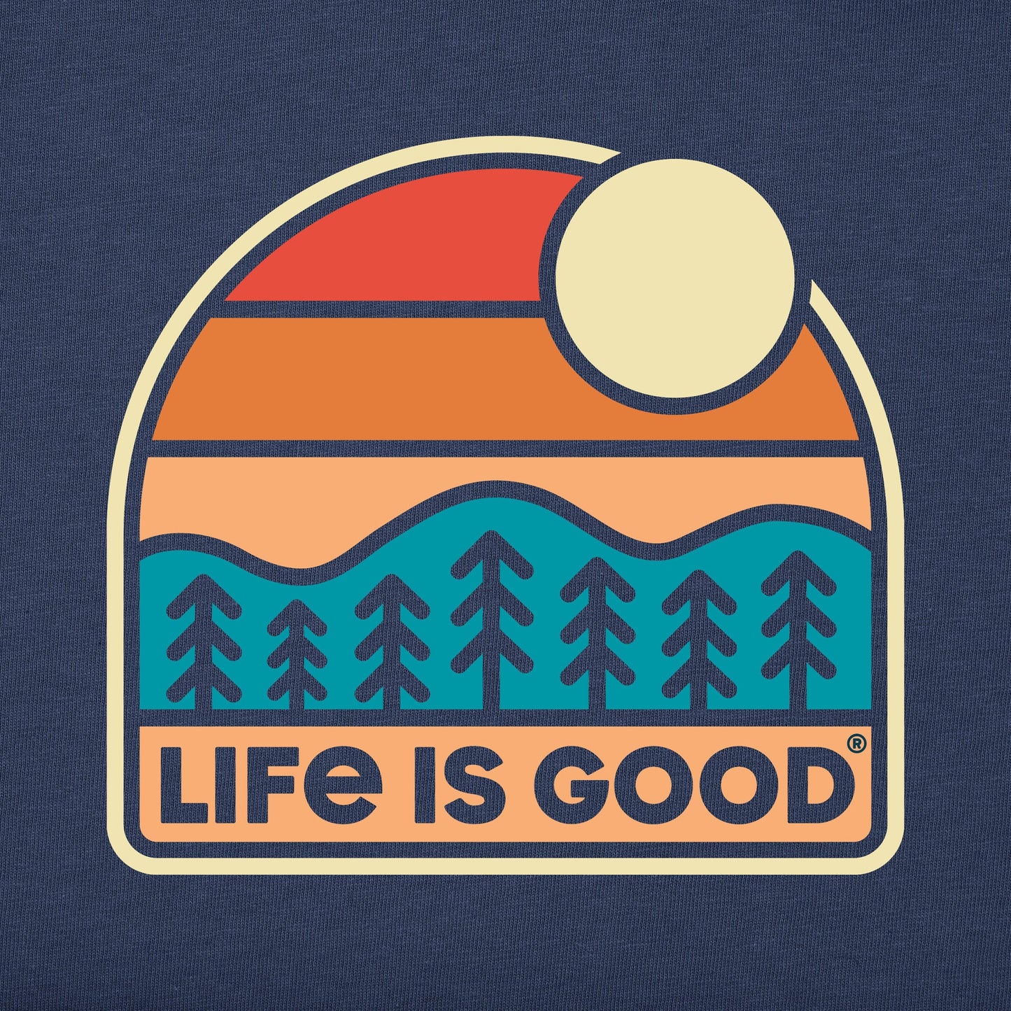 Men's Landscape Minimal Short Sleeve Tee