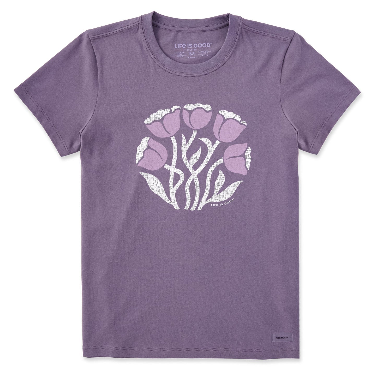 Women's Tulip Circle Short Sleeve Crusher Tee