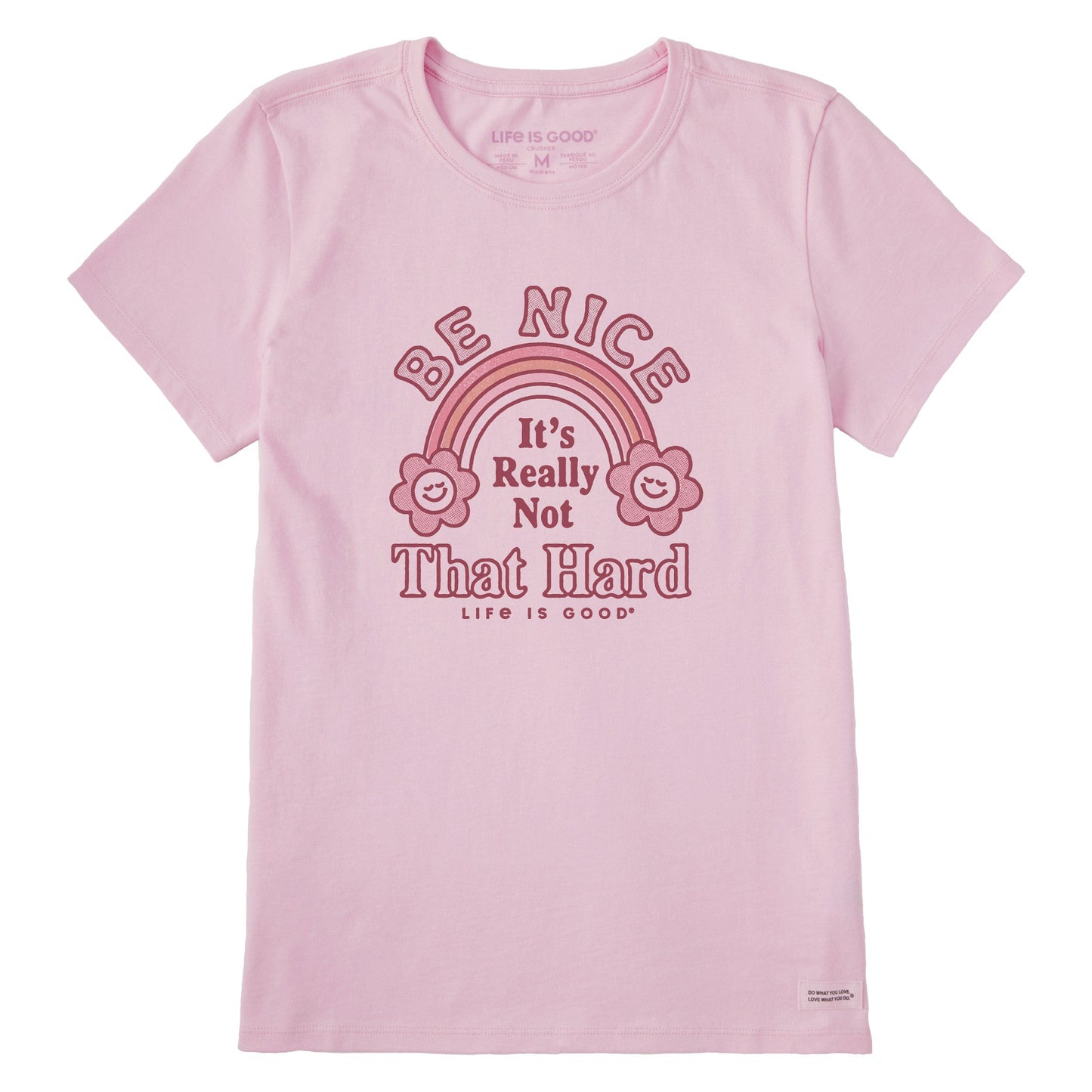 Women's Be Nice It's Not That Hard Short Sleeve Tee