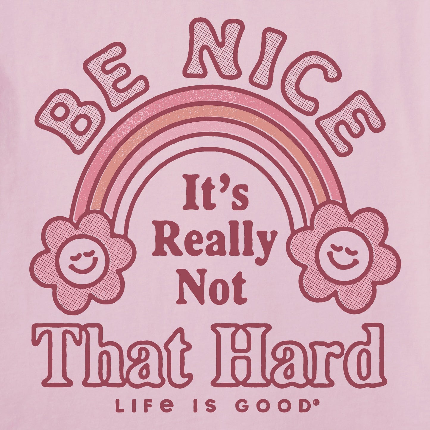 Women's Be Nice It's Not That Hard Short Sleeve Tee