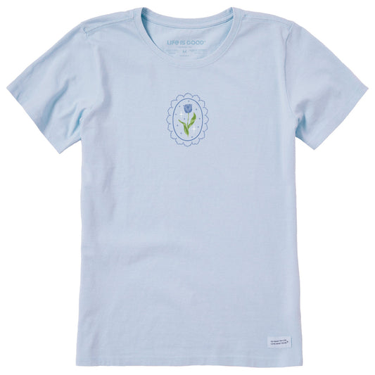 Women's Tulip Frame Short Sleeve Crusher Tee