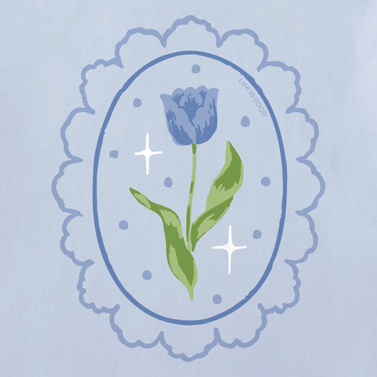 Women's Tulip Frame Short Sleeve Crusher Tee