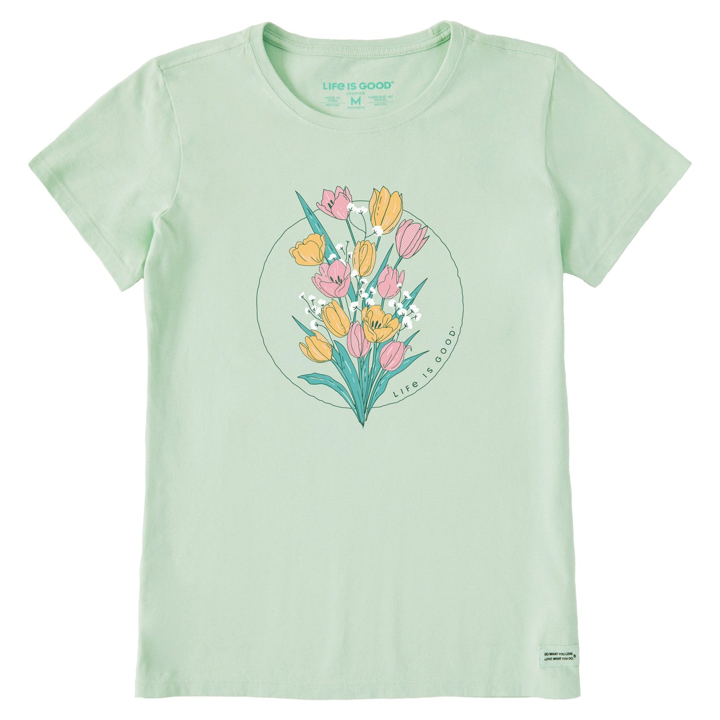 Women's Tulip Summer Short Sleeve Crusher Tee