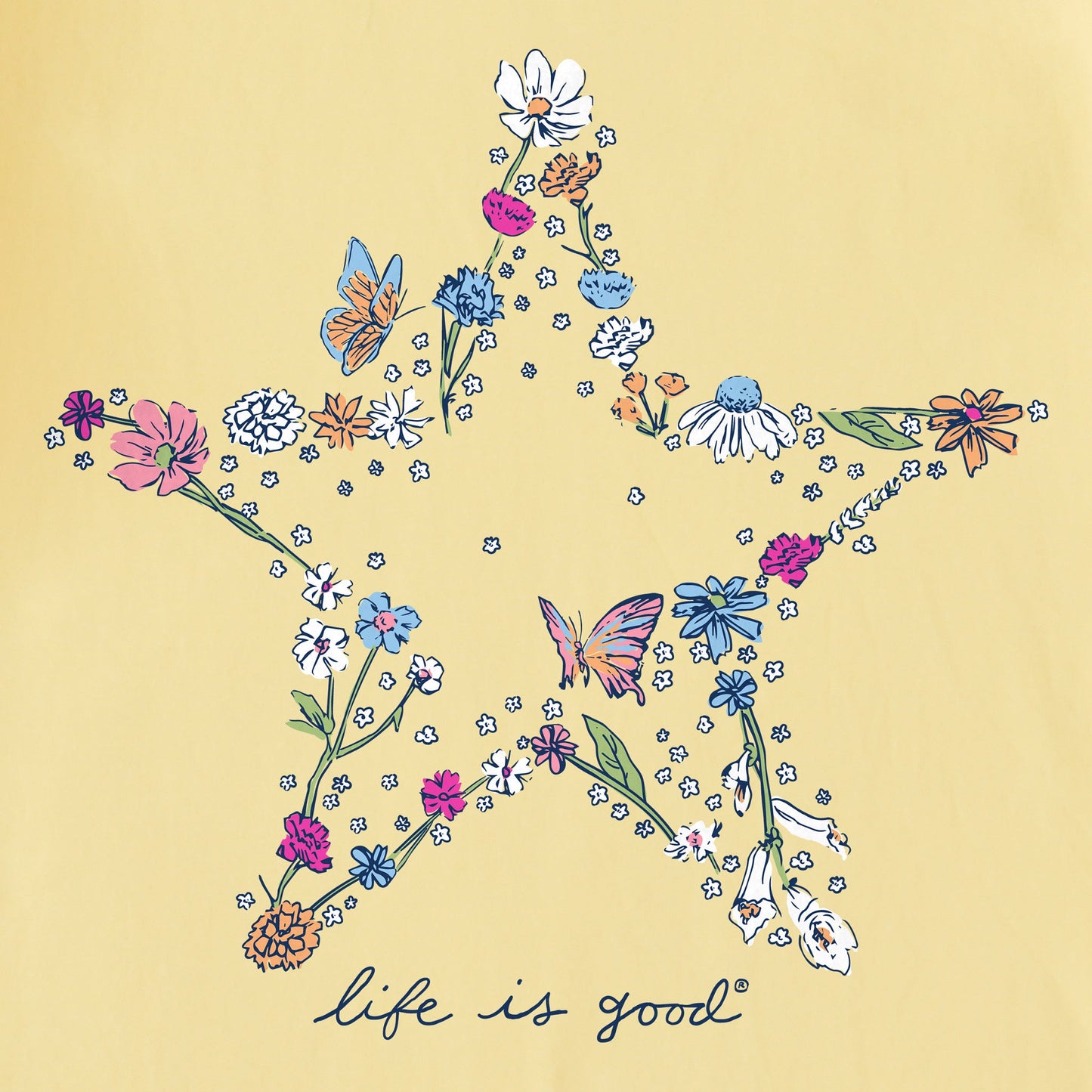 Women's Wildflower Star Short Sleeve Tee