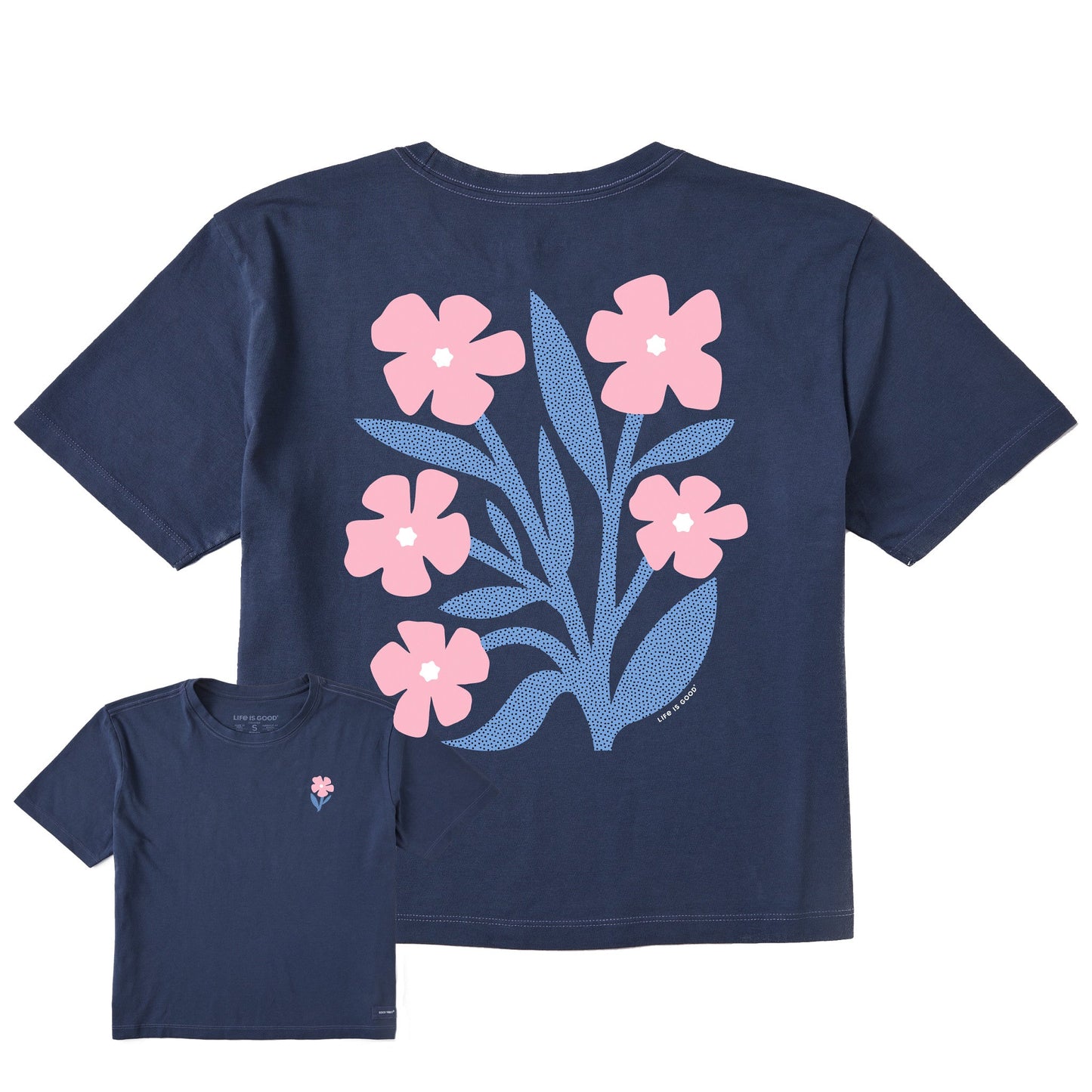 Women's Wild Bloom Short Sleeve Crusher Boxy Tee